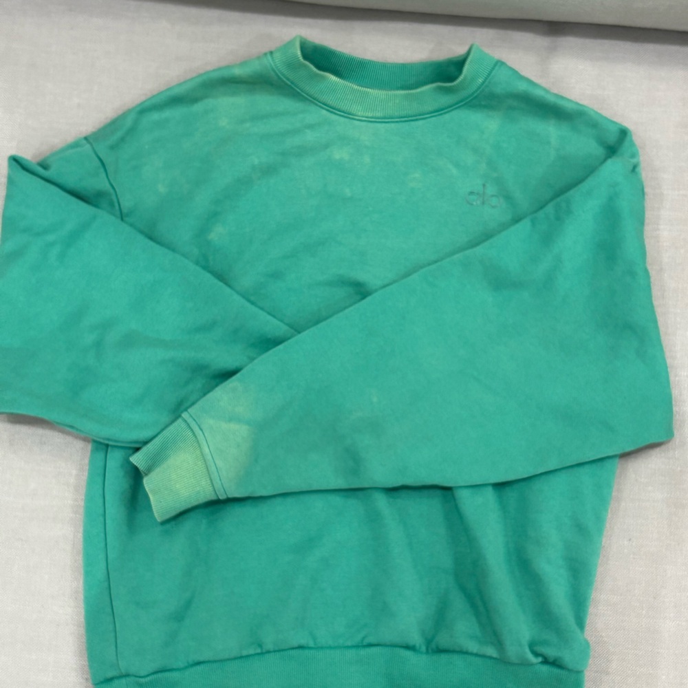 alo Green Crewneck Sweatshirt